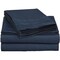 4-Piece King Sheet Set Microfiber Bedding with Elastic Deep Pocket Fitted Sheet and Fade Resistant
